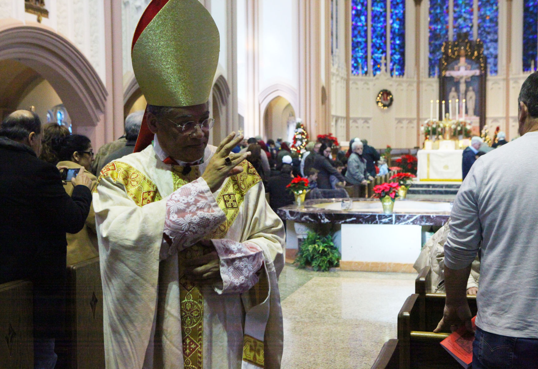 Pontifical Latin Mass at Cathedral of the Holy Angels